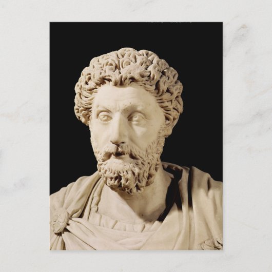 Fehlschlag von Marcus Aurelius Postkarte (Vorderseite)