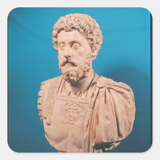 Fehlschlag von Marcus Aurelius Quadratischer Aufkleber (Vorderseite)
