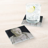 Fehlschlag von Marcus Tullius Cicero Glasuntersetzer (Schrägansicht)