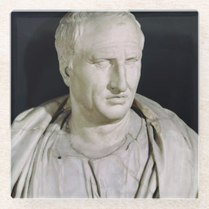 Fehlschlag von Marcus Tullius Cicero Glasuntersetzer