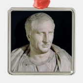 Fehlschlag von Marcus Tullius Cicero Silbernes Ornament (Vorne)