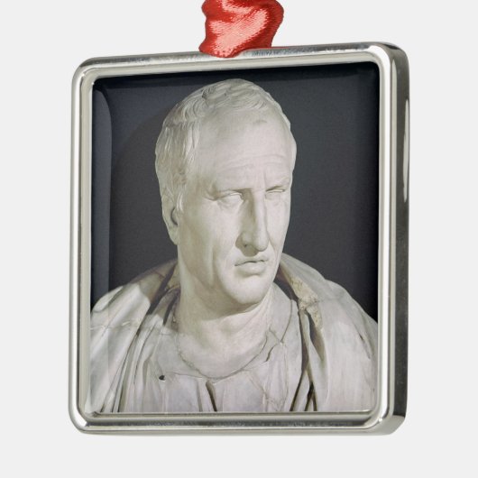 Fehlschlag von Marcus Tullius Cicero Silbernes Ornament (Links)