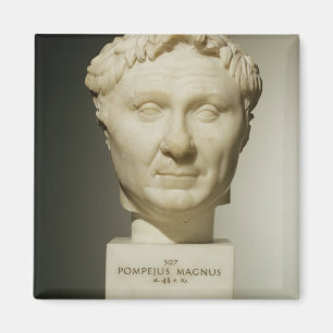 Fehlschlag von Pompey (106-48 BC) c.60 BC (Marmor) Magnet