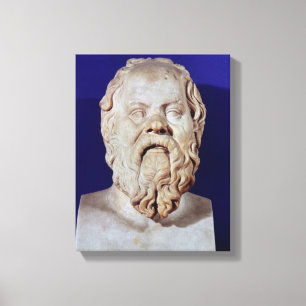 Fehlschlag von SOCRATES Leinwanddruck