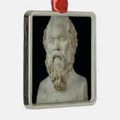 Fehlschlag von SOCRATES Silbernes Ornament (Rechts)