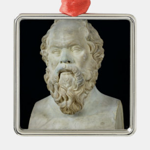 Fehlschlag von SOCRATES Silbernes Ornament