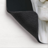 Fehlschlag von Voltaire ohne seine Perücke, 1778 Mousepad (Ecke)