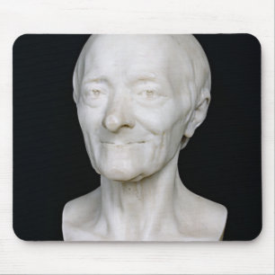 Fehlschlag von Voltaire ohne seine Perücke, 1778 Mousepad