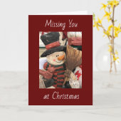 ***FEHLT SIE BEI CHRISTMAS*** KARTE (Gelbe Blume)