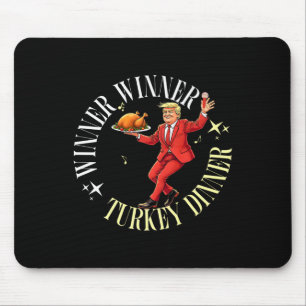 Fehlter Erntedank Great Again Funny Trump Dancin Mousepad
