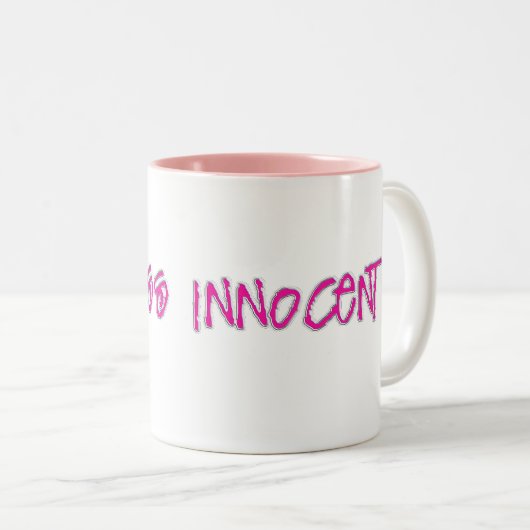 Fehlunschuldig Zweifarbige Tasse (VorderseiteRechts)