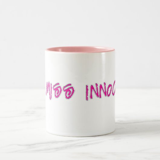 Fehlunschuldig Zweifarbige Tasse (Mittel)