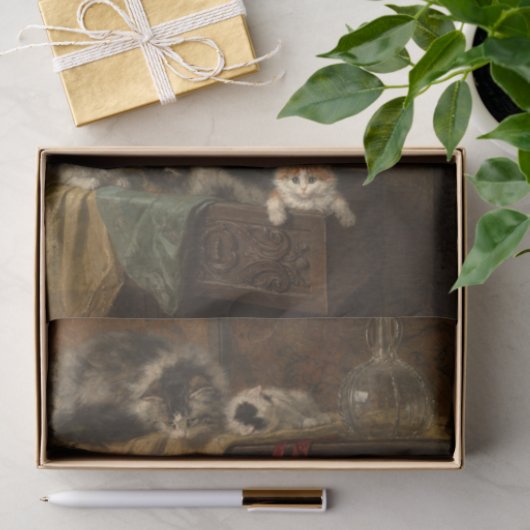 Fehlverhalten von Henriette Ronner-Knip Seidenpapier (Geschenk)