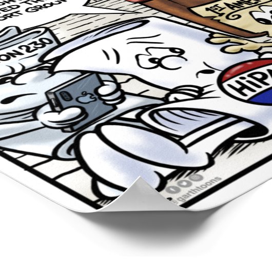 Fehlverstandenes Support Group Poster (Ecke)