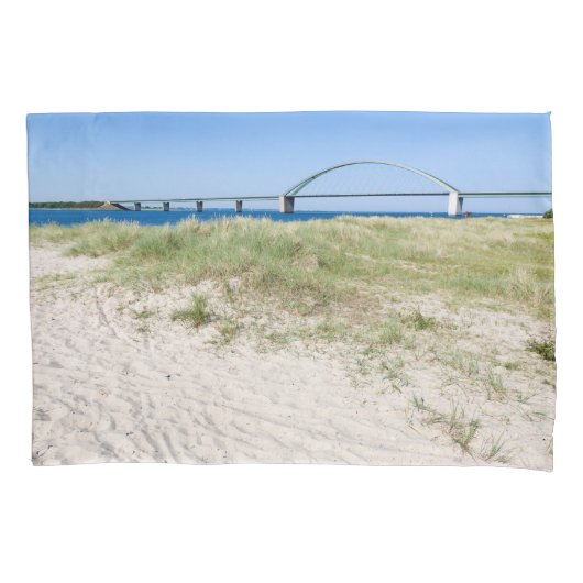 Fehmarn Belt Bridge Kissenbezug (Vorderseite)