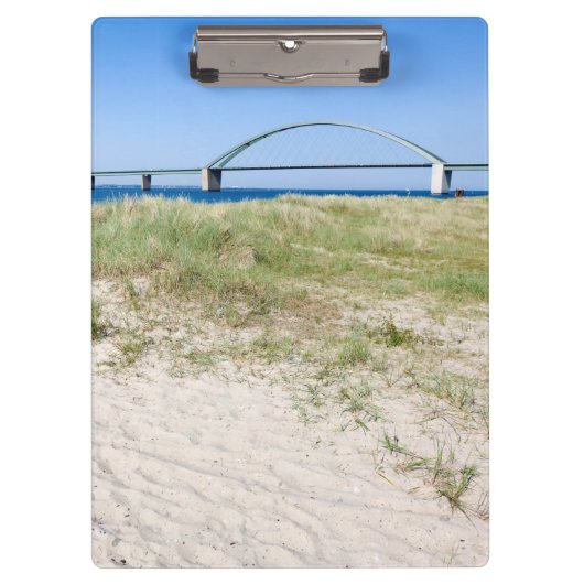 Fehmarn Belt Bridge Klemmbrett (Vorderseite)