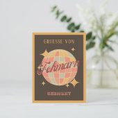 Fehmarn deutsche Ostseeinsel Postkarte (Stehend Vorderseite)