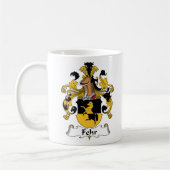 Fehr Familienwappen Kaffeetasse (Links)