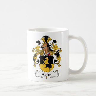 Fehr Familienwappen Kaffeetasse