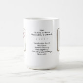 Fehu RuneStone 15 oz. Tasse (Mittel)