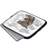 FEI für eingesammelte Dressurpferde Laptopschutzhülle (Vorne Knopf)