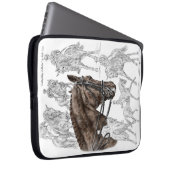 FEI für eingesammelte Dressurpferde Laptopschutzhülle (Vorne Rechts)