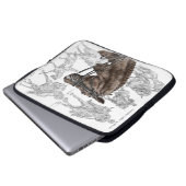 FEI für eingesammelte Dressurpferde Laptopschutzhülle (Vorne Knopf)