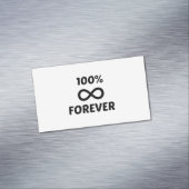 FEIER 100% MAGNETISCHE VISITENKARTE (Beispiel)