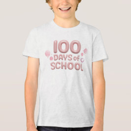 Feier 100 Tage Schule Tri-Blend Shirt