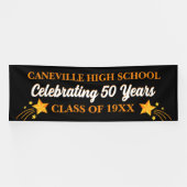 Feier! 50 Jahre! 12 Ft Big Class Wiedersehen Banne Banner (Horizontal)