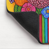 Feier-Blumenstrauß-Mausunterlage Mousepad (Ecke)