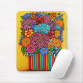 Feier-Blumenstrauß-Mausunterlage Mousepad (Mit Mouse)