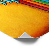 Feier Bouquet Print von Lisa Lorenz Poster (Ecke)