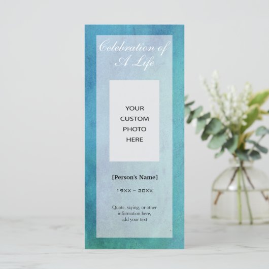 Feier der Alben-Gedenkkarte für das Foto (Stehend Vorderseite)