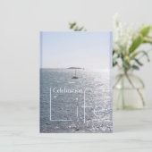 Feier der Einladung des Leben-Meerblick-2 (Stehend Vorderseite)