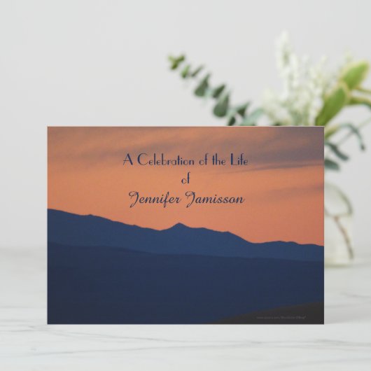 Feier der Einladung zum Leben, einfacher Sonnenunt (Stehend Vorderseite)