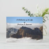 Feier der Einladung zum Leben, eingebettet in Wolk (Stehend Vorderseite)