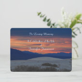 Feier der Einladung zum Leben, Sonnenuntergang in (Stehend Vorderseite)