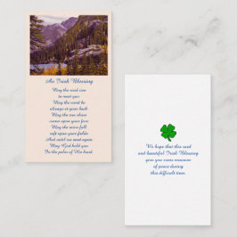 Feier der Erinnerungskarte des Lebensbildes Visitenkarte