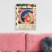 Feier der Eucharistin Leinwanddruck (Insitu (Wohnzimmer))