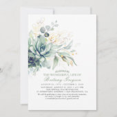 Feier der Gedenkfeier Einladung (Vorderseite)