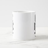 Feier der Gone Bionic Hüftgelenksersatzes Jumbo-Tasse (Vorderseite)