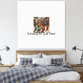 Feier der Heimkehr der Braut Leinwanddruck (Insitu (Schlafzimmer))