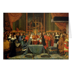 Feier der Heirat von Louis XIV