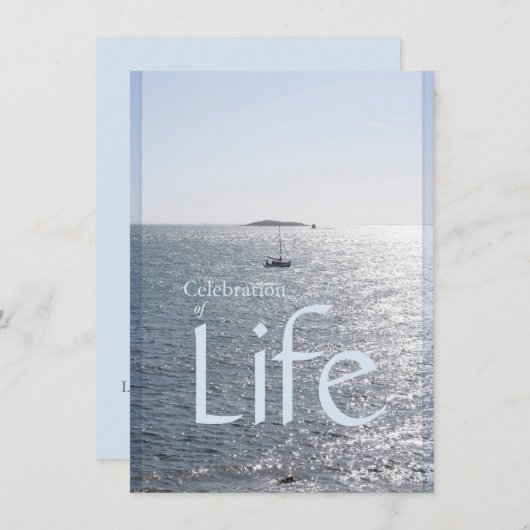 Feier der Lebenslandschaft 1 Einladung (Vorne/Hinten)