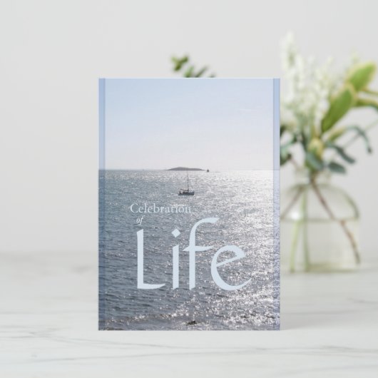 Feier der Lebenslandschaft 1 Einladung (Stehend Vorderseite)