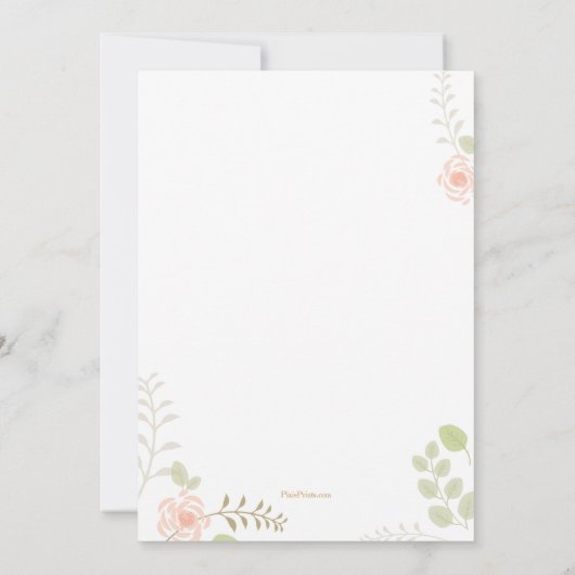 Feier der Liebe-Einladung Einladung (Rückseite)