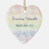 Feier der Liebe Keramikornament (Rechts)