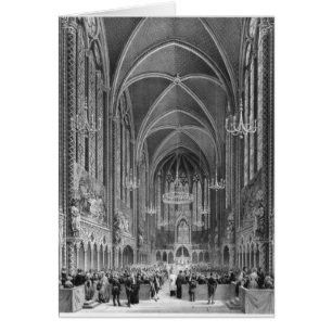 Feier der Messe für den Richter