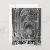 Feier der Messe für den Richter Einladungspostkarte (Vorne/Hinten)